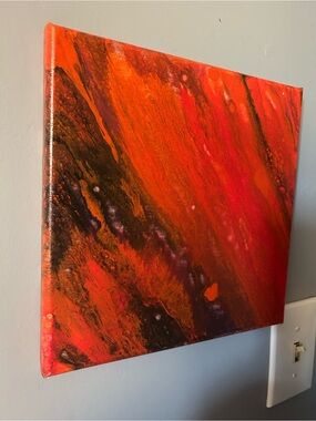 One Of A Kind Wall Decor “Entering Mars” Vibrant Colors Original